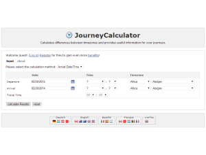 JourneyCalculator screenshot